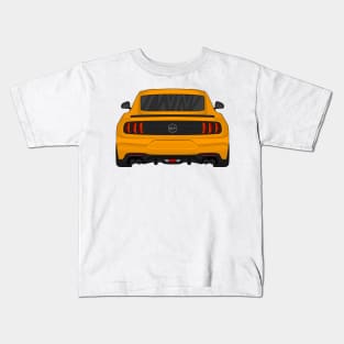 MUSTANG GT ORANGE Kids T-Shirt